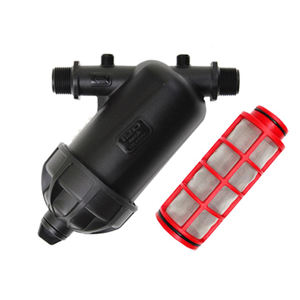 Filter layar kompak plastik, 50mm 2 inci tipe Y, perawatan air irigasi berulir koneksi tetes 7 buah - Product Image 2