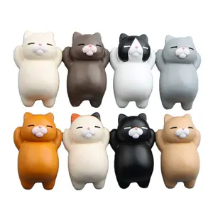 ज़ाका जापानी बिल्ली कार्टून रचनात्मक तीन आयामी चुंबकीय बटन रेफ्रिजरेटर स्टिकर मोबाइल फोन मामले सामग्री