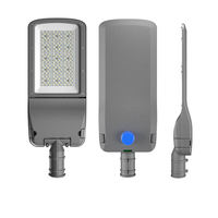 Lampadaire LED 100W haute luminosité anti-corrosion, étanche IP65 pour extérieur, trottoirs, routes urbaines, parkings commerciaux