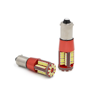 Feux de stationnement LED haute luminosité pour voitures, décodés par CANBUS, éclairage de plaque d'immatriculation T4W BA9S 57 lumières 3014 - Product Image 2