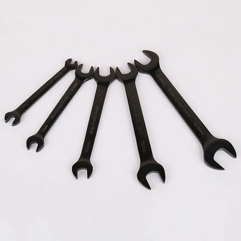 Logo Available Multi Specifications Black Finished Double Head Wrench
