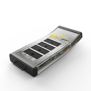 CUBETECH Control remoto de código rodante de 4 canales Control remoto transparente esmerilado Anti-amarilleo especial <span class=keywords><strong>para</strong></span> motores de puertas de garaje - Product Image 3