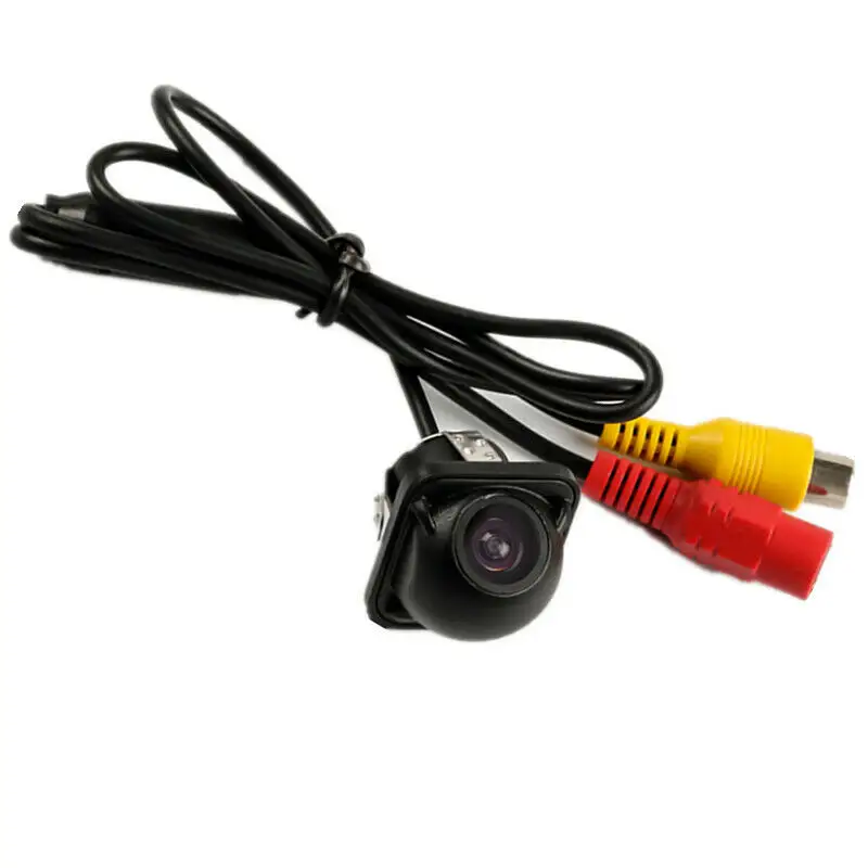 Small Straw Hat Mini 170 Viewing Color CVBS Car Rear Reversing Camera Guide Line
