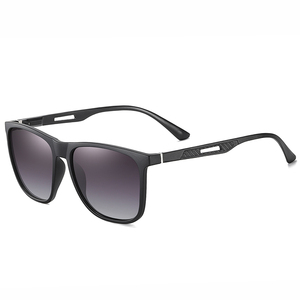 Gafas de Sol Cuadradas TR90 con Bisagras de Aluminio y Magnesio, Protección UV400, Polarizadas, Modernas, para Hombre - Product Image 6