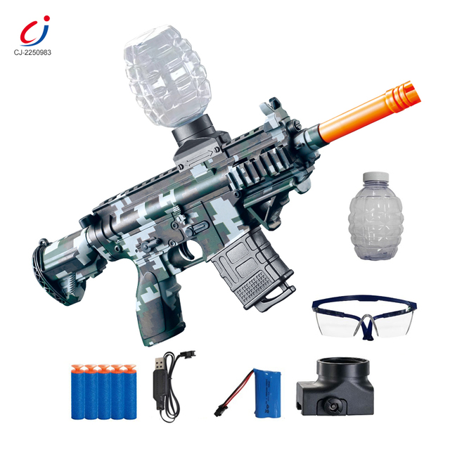 Electric Automatic Shooting Game Toy Splatter Bullet M416 Water Gun Electric Pistol Summer Pool Beach Toy