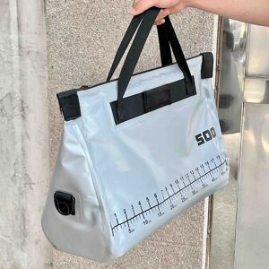 Bolsa Térmica para Pescado <span class=keywords><strong>de</strong></span> 50 cm, Aislada, <span class=keywords><strong>de</strong></span> PVC 1000D, Fondo Plano, Hermética, Portátil, Impermeable, Mantiene el Hielo Frío por Más <span class=keywords><strong>de</strong></span> 24 Horas - Product Image 3