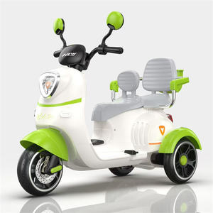 Liebliches Elektrisches <span class=keywords><strong>3</strong></span>-Rad-Kunststoff-Spielzeugauto mit Griff und Fernbedienung für <span class=keywords><strong>2</strong></span> bis 13 Jahre alte Mädchen/Kinder - Product Image 3