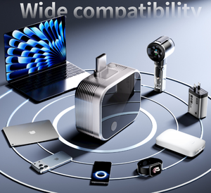 Adaptador de Carga con Apagado Automático, Protector Inteligente de Corte de Energía, Separador de Carga Completa, Evita la <span class=keywords><strong>Sobrecarga</strong></span>, Universal - Product Image 4