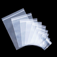 Wiederverschließbare verdickte Griffsiegel-Transparente Plastiktüte aus LDPE-Poly-Polythen PE durchsichtiger Reißverschluss-Probenbeutel