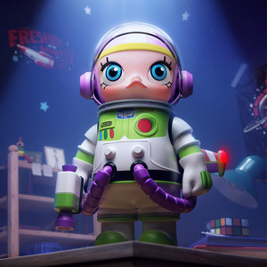 MART MEGA SPACE MOLLY 1000% BUZZ LIGHTYEAR PVC & ABS Tema Animali Scala 1/6 Unisex da Collezione Confezione Originale 12+ - Product Image 6