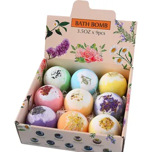 Bubble Ball Bombe De Bain Trocken blumen Duschbad bomben mit Bad zubehör