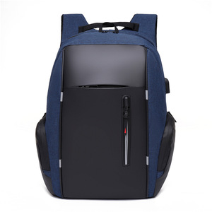 Unisex Wasserdichter Laptop-Rucksack mit Reißverschluss USB-Ladeanschluss Diebstahlsicher & Tragbar 15,6 Zoll Computer Notebook-Tasche - Product Image 5