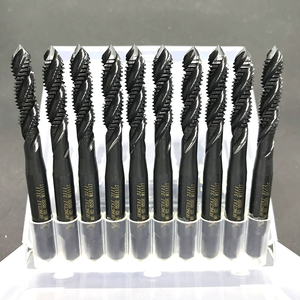 Puntali a spirale in acciaio nero ad alta velocità in nitruro categoria M3-M12 <span class=keywords><strong>per</strong></span> macchine <span class=keywords><strong>per</strong></span> il taglio del filo - Product Image 1