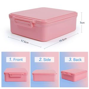 SKIEXOAD Bento <b>Box</b> for Kids - Insulated <b>Lunch</b> <b>Box</b> With 8oz Thermos Food Jar Leak-proof <b>Lunch</b> Containers With 4-<b>compartment</b> and - Product Image 4