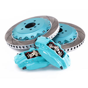 Kit d'étriers de frein arrière modifiés 4 pistons 6411 en fonte avec mécatronique EPB pour <span class=keywords><strong>Ford</strong></span> Fiesta MK7 <span class=keywords><strong>Focus</strong></span> Volkswagen Polo <span class=keywords><strong>TDI</strong></span> Golf <span class=keywords><strong>6</strong></span> 7 GTI - Product Image 4