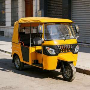 <span class=keywords><strong>Triciclo</strong></span> Motorizado Personalizado al por Mayor de Fábrica en África, Auto Rickshaw de Tres Ruedas, Tuk Tuk de Gasolina, Vehículo Cerrado para Pasajeros - Product Image 1