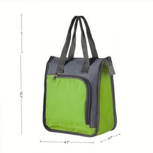 Bolsas de Compras Reutilizables Aisladas Personalizadas, Bolsa Refrigerada con Asa Ancha para el Trabajo, Viajes, Senderismo, Entrega de Alimentos - Product Image 2