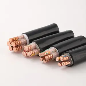 0.6/1KV XLPE/PVC Insulated Copper Conductor Power Cable 4 core 4*400mm2 4*300mm2 4*240mmm2 4*150mm2