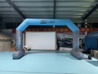 Arche gonflable publicitaire réutilisable en Oxford enduit de PVC pour événements sportifs aquatiques