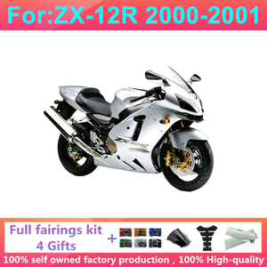 Nuevo Kit Completo de Carenados para Motocicleta, Compatible con Zx-12r Zx12r 00 01 Zx 12r Zzr1200 2000 2001, Juego de Carenados Completos Zxmt - Product Image 2