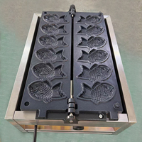 Gaufrier commercial en forme de pièce de monnaie de fromage faisant la machine