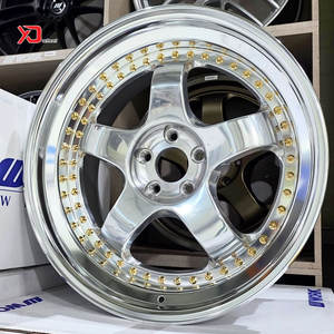 カスタム高品質2ピース鍛造ホイール 18 19 20インチ PCD 5x112 5x114.3 5x120 5x100 ワーク スカイライン GTR R32 R33 R34 370Z用 - Product Image 3