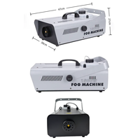 Máquina de Humo LED DMX512 de 1500W con Construcción de Hierro y Control Remoto Inalámbrico para Efectos en Escenarios, Conciertos y Bodas