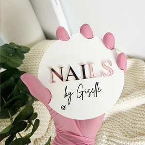 Nail Photo Prop Acrylique Personnalisé Social Media Prop <span class=keywords><strong>Nailtech</strong></span> Cadeau de Noël pour Nail Artist Nail Salon Sign - Product Image 6