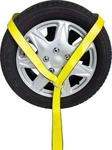 Support OEM 2''X10FT <span class=keywords><strong>D</strong></span> Ring Lasso Sangle <span class=keywords><strong>d</strong></span>'arrimage automatique pour les élévateurs de roues, la remorque, le camion de <span class=keywords><strong>remorquage</strong></span> - Product Image 6