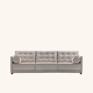 Sofá Moderno Acolchado para Sala de Estar – Muebles Contemporáneos de Lujo - Product Image 1