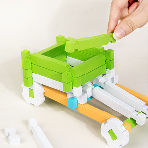 Bloques <span class=keywords><strong>de</strong></span> Construcción <span class=keywords><strong>de</strong></span> Madera con Espigas para Niños, Cabaña <span class=keywords><strong>de</strong></span> <span class=keywords><strong>Arquitecto</strong></span>, Rompecabezas DIY, Educación Temprana, Imaginación Espacial, Juegos Familiares - Product Image 4