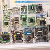 PC Industrial Sharerdp Intel Celeron J1900 MC con Doble LAN, Doble Puerto COM RS232, Mini PC Integrado sin Ventilador, Computadora de Escritorio Robusta HMI