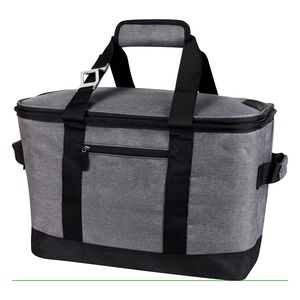 Free sample Foldable large capacity big insulated thermal cooler <b>bag</b> <b>lunch</b> box bagwith <b>shoulder</b> <b>strap</b> and handle - Product Image 1