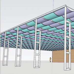 Ngoài trời điện có thể thu vào dù để che nắng tán gấp bầu trời màn hình cho các trường học, nhà trẻ đầy đủ tự động chống nắng - Product Image 1