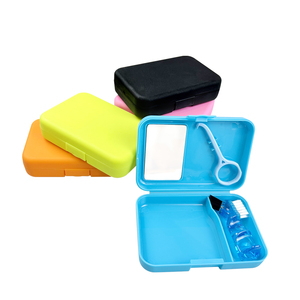 Boîte de rangement personnalisée en plastique pour brosse à dents avec miroir, pour aligneurs orthodontiques et prothèses dentaires, mini-brosse de nettoyage, soins bucco-dentaires - Product Image 4