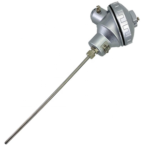 4-20mA High Temperature <strong>Armored</strong> Temperature Sensor <strong>Thermocouple</strong> <strong>Pt100</strong> Rtd With Single Thread - Product Image 1