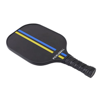 Vente en gros OEM Promotionnelle : Ensemble de raquettes de pickleball en bois et fibre de carbone USAPA de haute qualité avec logo personnalisé pour le sport et les loisirs