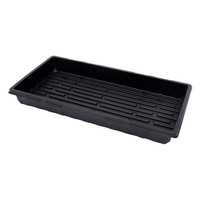 Plateaux de pépinière en plastique épais rectangulaire noir Pot à viande pour utilisation de jardin plaque de semis germes et assiette de légumes plateau de semis de graines