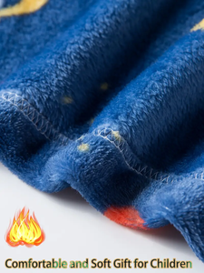 <span class=keywords><strong>Pigiama</strong></span> in <span class=keywords><strong>pile</strong></span> personalizzato per bambino, vestaglia con cappuccio stampata e morbida, accappatoio in flanella per bambini, abbigliamento da notte invernale - Product Image 6