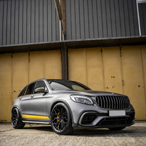 Jantes en alliage forgé sport à 10 branches, concaves profondes, noir brillant HE1, 19 20 21 22 pouces, pour Mercedes C63 A45 <span class=keywords><strong>AMG</strong></span> 5x112 - Product Image 5