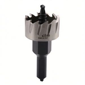 Scie cloche HSS Ttake 38 mm fabriquée en Italie pour le perçage du bois et du métal - Product Image 2