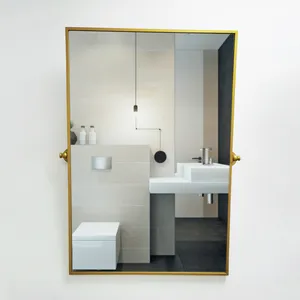 Espelho de suporte para espelho fullkenlight, espelho de alumínio moldado