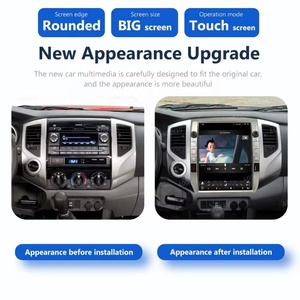 256G 13Inch Car Radio for Toyota Tacoma 2005-2015 Android Stereo Multimedia GPS Navigation Video Player Wireless Vertical Screen - Product Image 2