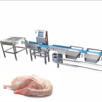 Máquina Clasificadora Automática de Peso para Patatas, Frutas Secas, Arándanos y Pescado, de Acero Inoxidable 304, Marca Kehong, 120-160 piezas/min