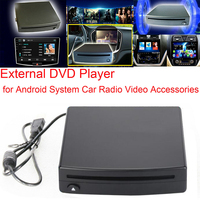 Reproductor de CD/DVD Externo para Auto, Ultra Delgado, con Alimentación USB, Compatible con PC, TV LED, Reproductor Multimedia MP5, Android, Accesorios Estéreo para Auto