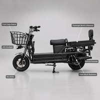 Moto électrique tout-terrain robuste pour adultes, capacité de charge 300 kg, moteur sans balais, autonomie 100-260 km