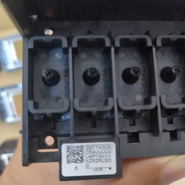 Second Hand Printer Spare Kit Out From Machine: Print Head 10pcs+damper 112pcs+sensor 4pc+cap Top 22pcs+head Cable 100pcs