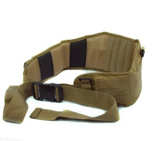 เข็มขัด HBMB01l Molle 1000D ไนลอนความหนาแน่นสูง เข็มขัดคาดเอวแบบมีแผ่นรองรับสำหรับการต่อสู้ อุปกรณ์ล่าสัตว์กลางแจ้ง - Product Image 3