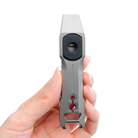 Palanca de Titanio EDC para Bolsillo, Herramienta Manual Multifuncional Práctica de Titanio EDC, Herramienta de Emergencia para Exteriores, Palanca de Titanio