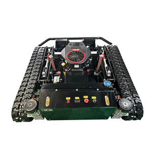 SDL764 90A Professional Grade 4 Stroke Gas <b>Remote</b> <b>Control</b> Crawler Lawn Mower <b>Robot</b> 90cm Cutting Width For Orchard Farm Slope - Product Image 1